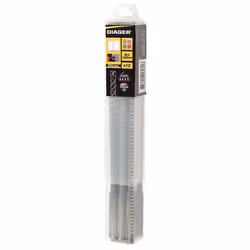 Diager 103D06.5L0260, Marteau perforateur, 6,5 mm, 260 mm, Brique, Béton, pierre, 20 cm, 150°