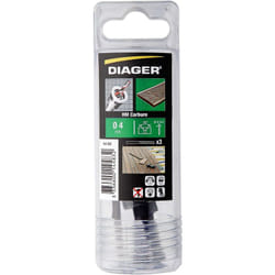 Diager - Kit complet terrasse forets, fraisoir et clé hexa double - 902