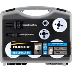 Diager - Mallette scie cloche special électricien 8pcs - 657C