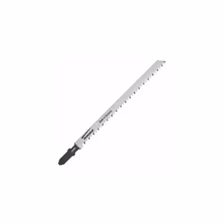 Lot de 5 lames de scie sauteuse bi métal DIAGER pour la découpe du bois et des plastiques de 8 à 65mm. Dos de lame avec dépou ...