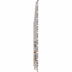 Description générale Les lames de scie sabre HCS L202W sont conçues spécialement pour la coupe du bois vert et des bûches jus ...