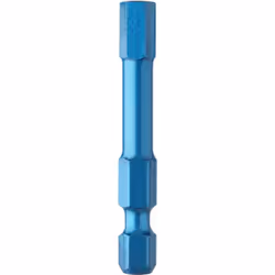Embout de vissage impact Blue Shock Hexa - U615 HEX6 Long. Totale 50