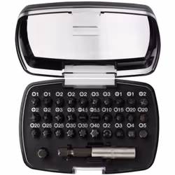 Coffret embouts de vissage Diager 32 pièces + porte embout Diager, fabricant français indépendant d'outils de perçage et de v ...