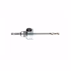 Pilote d'attachement hexagonal 8.5mm pour scie trépan carbure. Fourni avec un foret centreur HSS Compatible avec Les scies tr ...