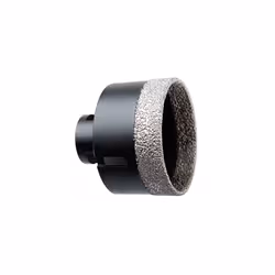 Scie trépan diamant Ø 60 à sec DIAGER avec emmanchement M14 pour meuleuse - 440CD060