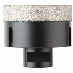 Diager - Scie trépan diamant ø 83 à sec avec emmanchement M14 pour meuleuse - 440CD083