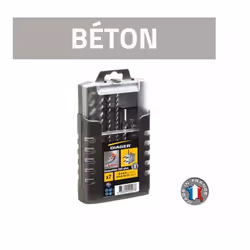 Les 7 forets diager contenus dans ce coffret sont adaptés à un perçage dans les bétons armés, mais également la pierre ou la ...