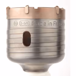 Trépan DIAGER Crusher - SDS-Plus - Attachement M16 - Ø 80 mm - 360D80