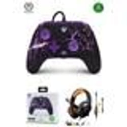 Manette et casque gamer - XBOX - Purple Magma EDITION - Multiplateforme - Sans fil - Violet