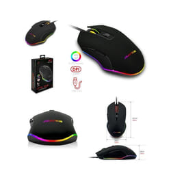 Souris Gamer - GTA210 - Ergonomique - 6 Boutons - 2400 DPI - Rétro-éclairage RGB