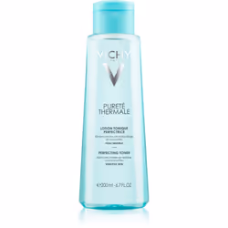 Assurez-vous un nettoyage de la peau tout simplement parfait. La lotion tonique perfectrice Vichy Pureté Thermale est enrichi ...