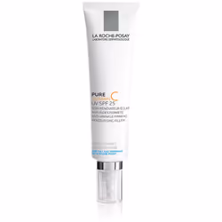 Éliminez tous les signes de vieillissement de votre peau avec la crème anti-rides pour peaux sensibles La Roche-Posay Pure Vitamin C&nbsp;avec vitamine C. Elle stimule la production de collagène