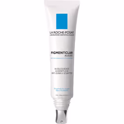 La crème illuminatrice yeux La Roche-Posay Pigmentclar constitue la solution aux cernes indésirables. Cette crème réduit considérablement leur visibilité et apporte au contour des yeux de l’éclat et une apparence reposée. De plus