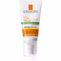 Le gel-crème teinté matifiant avec facteur de protection solaire 50+ La Roche-Posay Anthelios XL apporte une protection maximale contre les rayons UV tout en matifiant et unifiant la teinte de la peau.