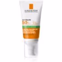 Le gel-crème solaire matifiant avec facteur de protection solaire 50+ La Roche-Posay Anthelios XL propose une très haute protection contre les rayons UV tout en matifiant parfaitement la peau.