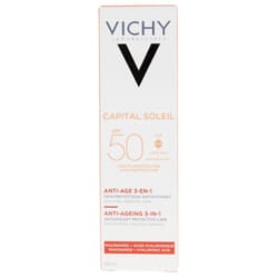 Vichy Capital Soleil Soin Anti-Âge Anti-Oxydant 3en1 SPF50 50 ml