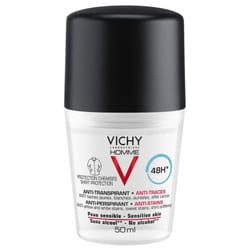 Vichy Homme Déodorant Anti-Transpirant 48H Anti-Traces Roll-On 50 ml