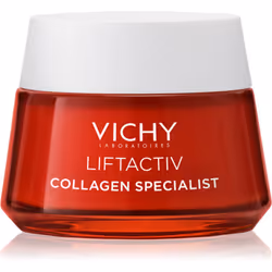 Un soin de la peau inspiré des procédures esthétiques qui stimulent la production de collagène&nbsp;: la crème liftante anti-rides Vichy Liftactiv Collagen Specialist.