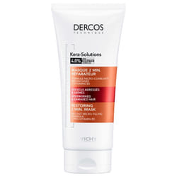Vichy Dercos Kera Solutions Masque 2 Min. Réparateur Cheveux Agressés et Abîmés 200 ml