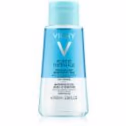 Démaquillez-vous facilement et rapidement ! Le démaquillant biphasé pour les yeux sensibles Vichy Pureté Thermale élimin ...