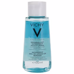 Démaquillez-vous facilement et rapidement ! Le démaquillant biphasé pour les yeux sensibles Vichy Pureté Thermale élimine immédiatement le maquillage des yeux