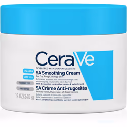 Les peaux sèches et rugueuses à la surface inégale ont besoin d’être adoucies et bien hydratées. La crème hydratante adoucissante CeraVe est conçue pour elles. Cette crème nourrissante et non grasse adoucit la peau grâce aux propriétés lissantes de l’acide salicylique et de l’urée qu’elle contient