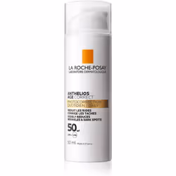 Protégez votre peau contre toutes les sources d’agressions. La crème de jour protectrice SPF 50 La Roche-Posay Anthelios Age Correct lutte efficacement contre la pollution