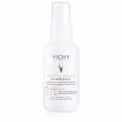 Dites stop aux rides et aux taches pigmentaires tout en offrant une protection UV adaptée à votre peau. Le fluide anti-âge SP ...
