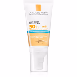 Profitez des journées ensoleillées sans craindre que votre peau ne soit abîmée par les rayons du soleil. La crème teintée protectrice visage La Roche-Posay Anthelios UVMUNE 400 offre une protection à large spectre contre les rayons UVA et UVB tout en unifiant le teint inégal.