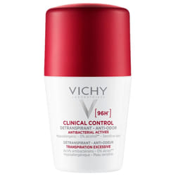 Vichy Déodorant 96H Clinical Control Détranspirant Anti-Odeur Roll-On 50 ml
