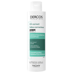 Vichy Dercos Shampoing Dermatologique Sebo-Correcteur Cuir Chevelu & Cheveux Gras 200 ml