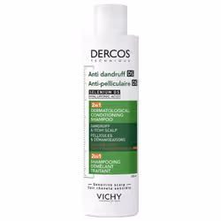 Vichy Dercos Shampoing Démêlant Traitant Anti-Pelliculaire DS 2en1 200 ml