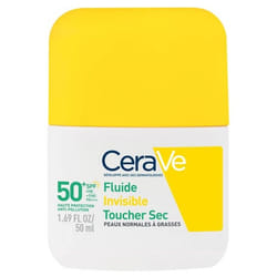 CeraVe Fluide Invisible Toucher Sec SPF50+ 50 ml