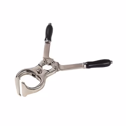 Pince à castrer - NO BRAND - 34 cm - Acier nickelé de haute qualité - A étau
