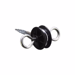 Cet isolateur double ancrage est indispensable pour l'installation d'une porte dans votre clôture électrique. Simple d'utilis ...