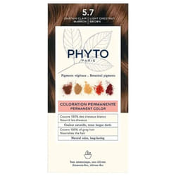 Phyto Couleur Coloration Permanente - Coloration : 5.7 Châtain Clair Marron