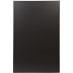 LE MARQUIER - Plaque Murale Unie Noire L80 H120