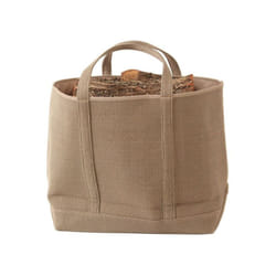 Le Marquier - Sac à bûches et à granulés Belharra sable