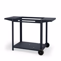 Trou d'encastrement : 61,5*41,7 cm. 2 roues et 2 tablettes latérales (20*48 cm). Porte torchon en façade. Plots de positionne ...