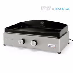 Le Marquier PLSE260I, Acier inoxydable, Pose libre, Acier inoxydable, 2 zone(s), Fonte, Émaillé
