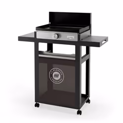 Le Marquier PLFE150DC, Noir, Acier inoxydable, Pose libre, Acier inoxydable, 1 zone(s), 500 x 350 mm, Rotatif