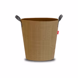 Le panier à bûches et granulés Le Marquier en tissu sable est une solution pratique et esthétique pour stocker et transporter ...