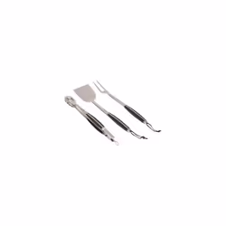 Set de 3 ustensiles Signature en inox (pince, spatule et fourchette) - 45 cm