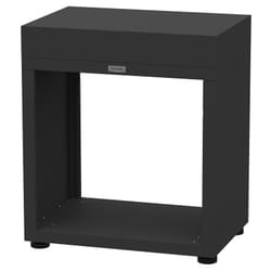 Meuble cuisine extérieure avec ouverture - 80 x 55 cm - noir Le Marquier