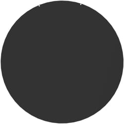 Le Marquier - Plaque De Sol Ronde Noire D74 cm