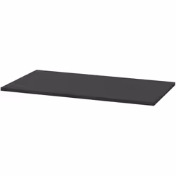 Étagère pour cuisine Le Marquier en acier époxy noir Cette étagère ajoute de nouveaux espaces de rangement supplémentaires da ...