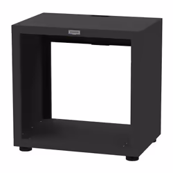 1 meuble 80* 55 cm doté d'un espace ouvert sous le plan de cuisson pour y installer vos combustibles etc... En acier électroz ...