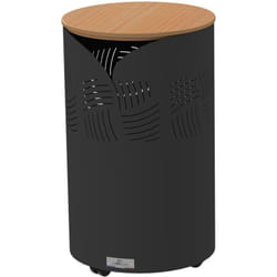 Coffre à granulés Essentiel rond avec couvercle bambou - Le Marquier
