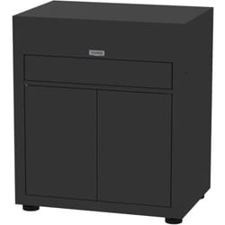 Meuble de cuisine extérieure LE MARQUIER avec tiroir 80x55cm noir