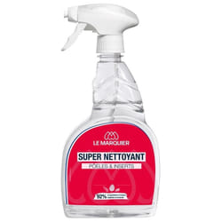 Super nettoyant vitre poêle et insert - 750 ml - Made in France - Le Marquier